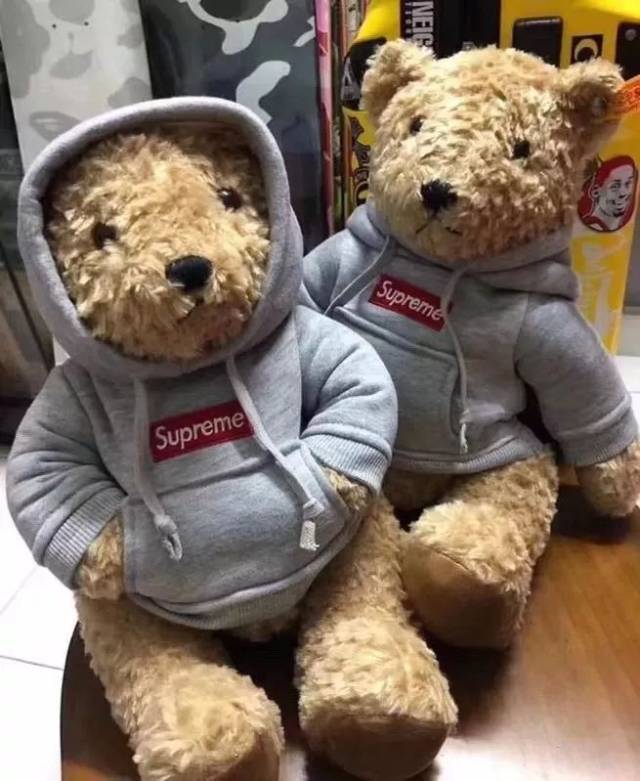 supreme x steiff 联名泰迪熊或将本周发售!