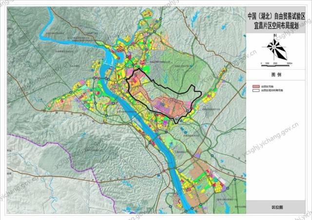 本次规划范围为 宜昌自贸区,东至桔乡路,峡州大道,汉宜一路,东临路