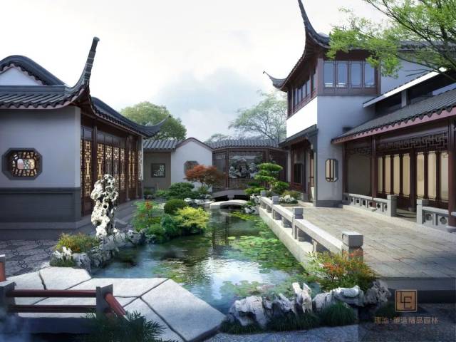 施工进度|天伦随园中式园林