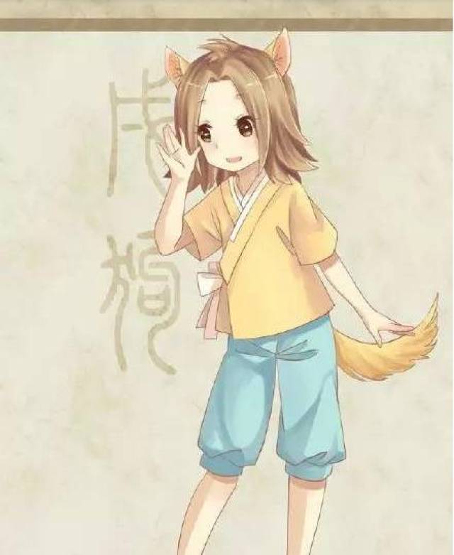 十二生肖穿上汉服"拟人"之后,子鼠太可爱,辰龙太高冷!