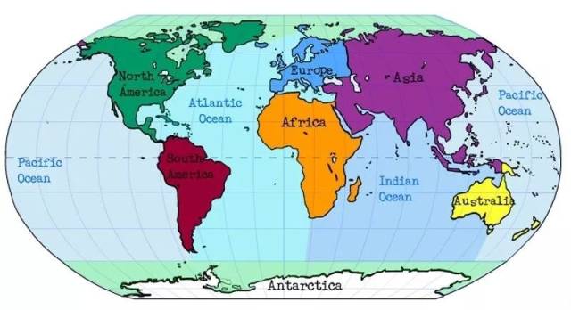 怎么教孩子认识七大洲四大洋,最有趣的方法是.