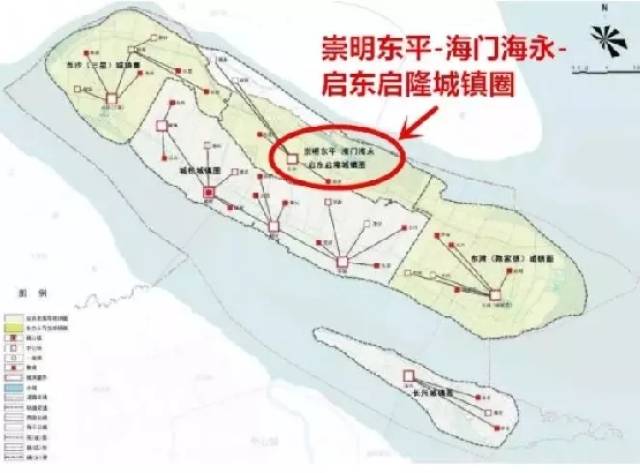 海门市海永镇和启东市启隆镇位于崇明岛北部,与崇明区接壤,与海门