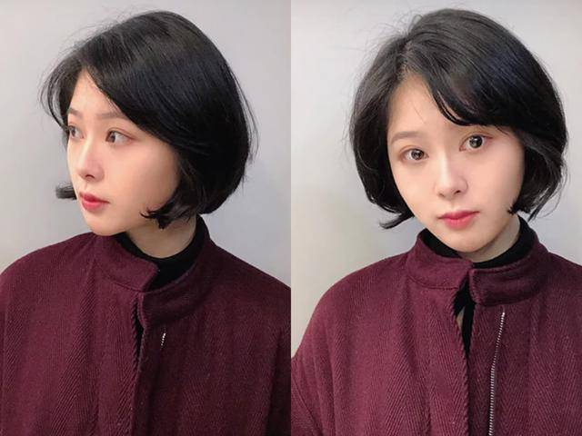 齐下巴短发怎么烫好看?这几种烫发发型时髦又瘦脸!