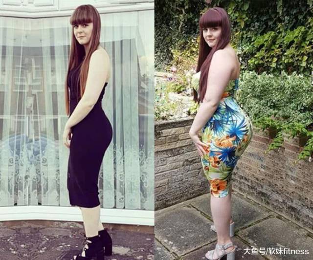 女子增肥100斤, 一双象腿似玉柱, 网友: 很有美感!