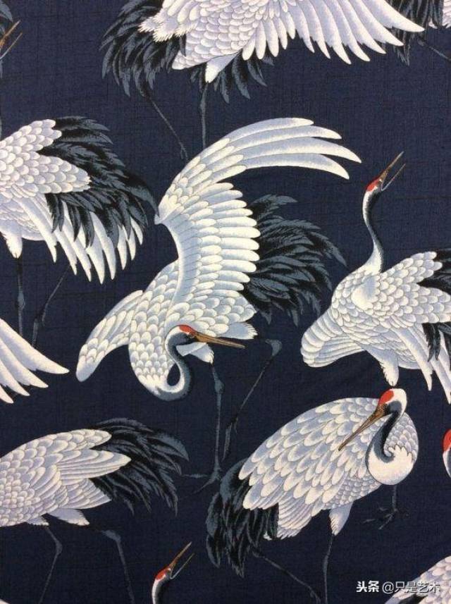 中国传统鹤纹,经典的美