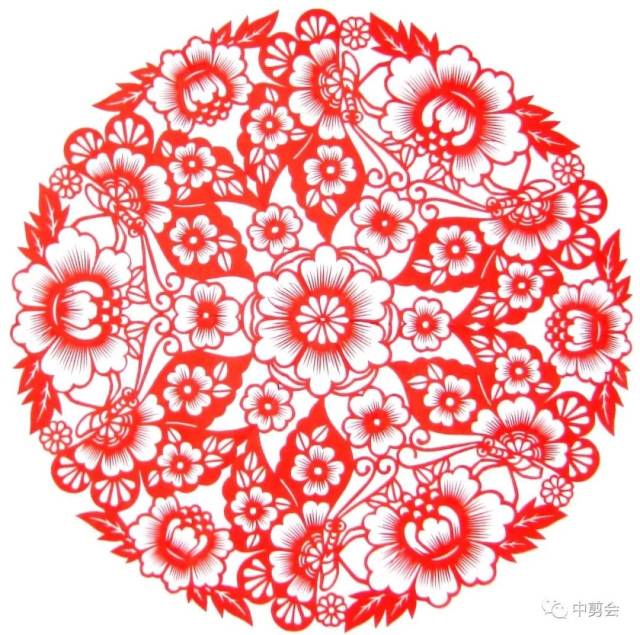 【剪纸故事】温涛的大团花剪纸