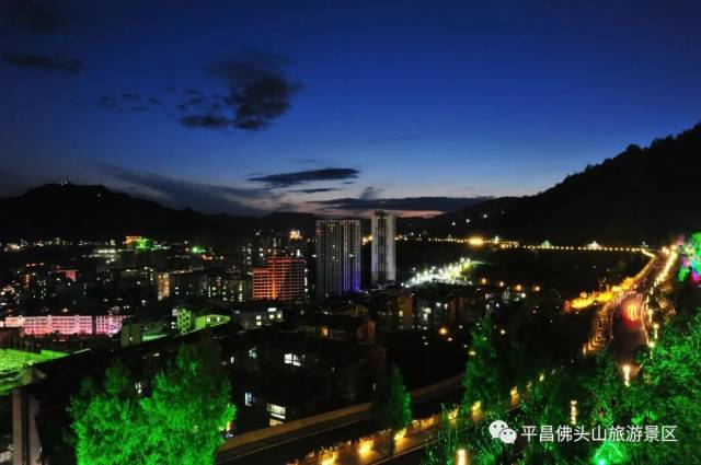 改革开放40周年!看平昌佛头山变化