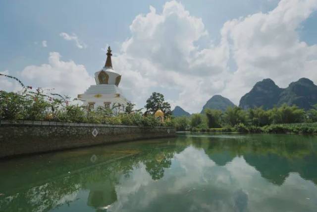 都安安福寺的山水祥云