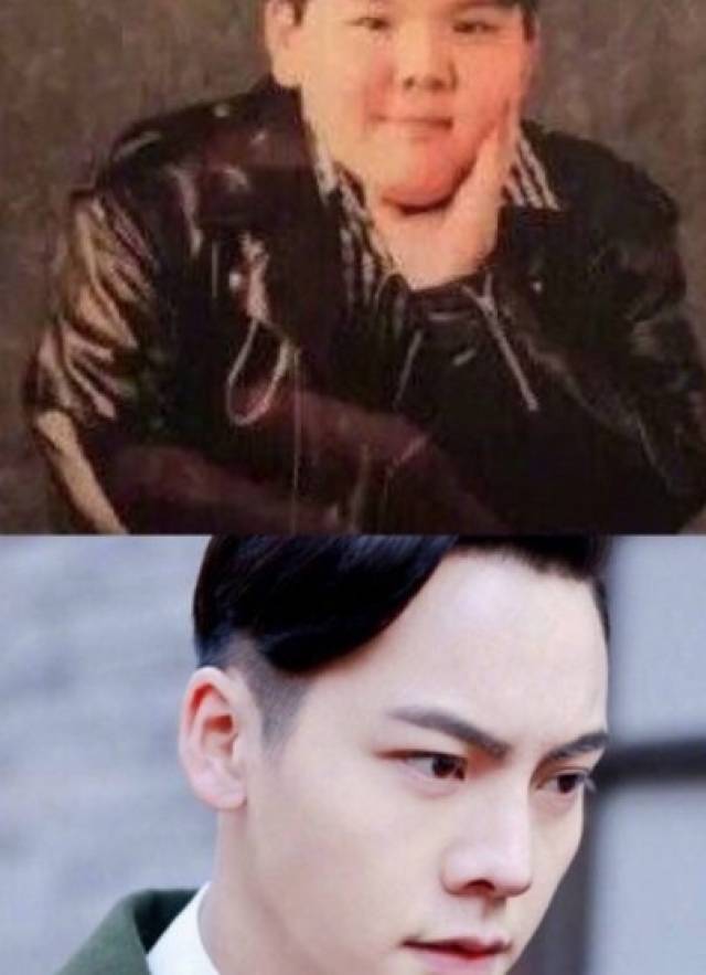 这些男明星,越是胖的可怕,瘦下就越帅得可怕!