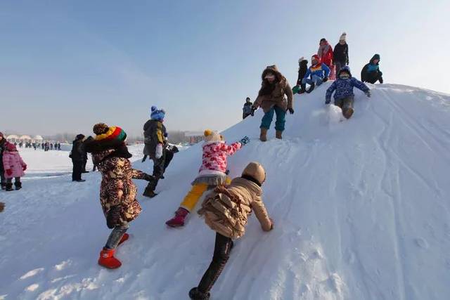 送你黑龙江戏雪百图画卷,想感受一下这样的冬天吗?