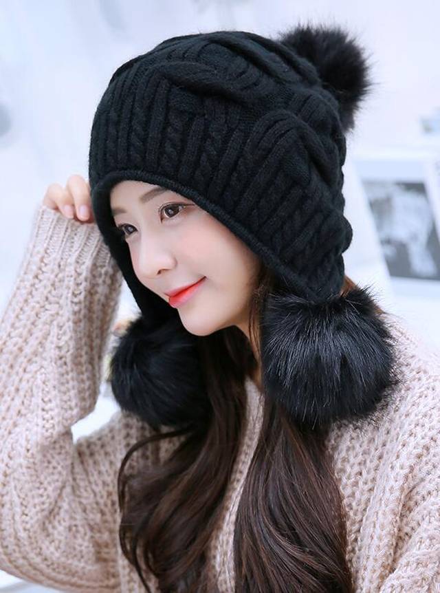 冬天戴什么颜色帽子好