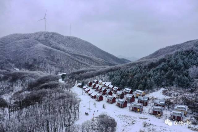 保康横冲滑雪场正抓紧建设,预计今年底投入运营