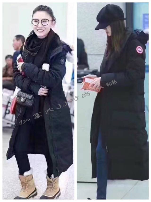 canada goose加拿大鹅mystique parka超长款羽绒服