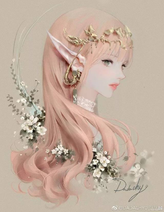 自带仙气!手绘板大佬绘画分享