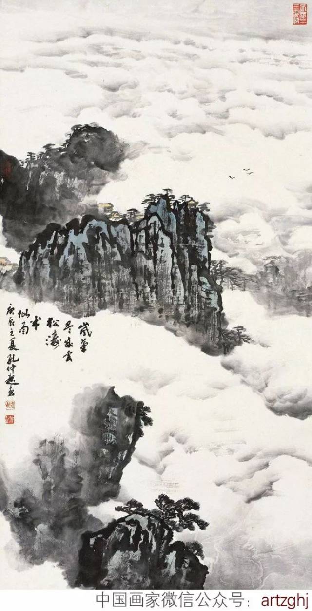 中国画家拍卖成交指数 孔仲起—2013年最高成交价前10幅作品