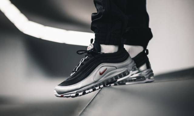 再出新款nikeairmax97金子弹银子弹