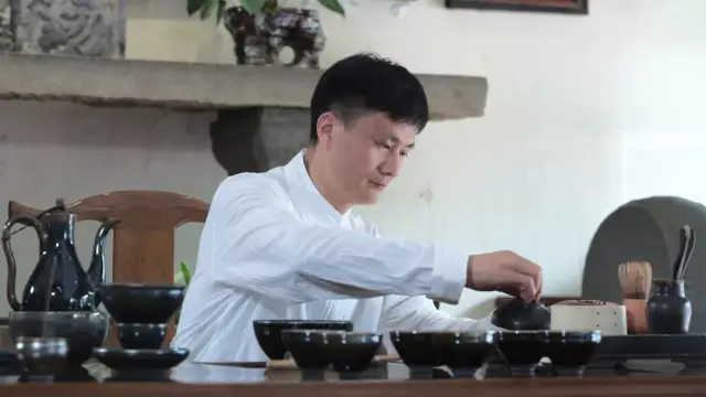 陆金喜亲自演示宋朝点茶九道工序