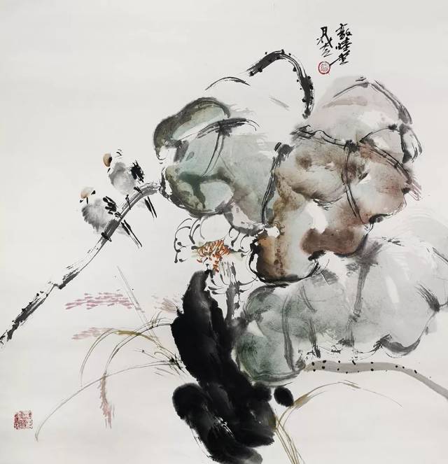 31. 中国当代实力派画家 中国美协会员 晁谷 国画作品 31.