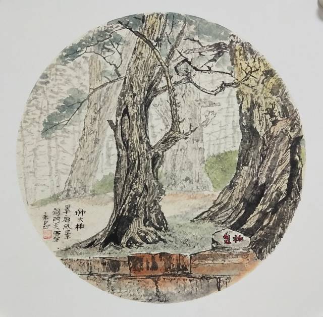 陕西画家郭永昌剑门关写生作品欣赏