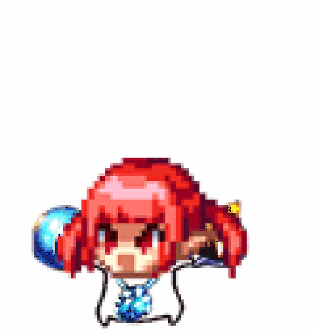 看完这么萌的雪人像素头魔法师,你是不是也想养一个女儿了?