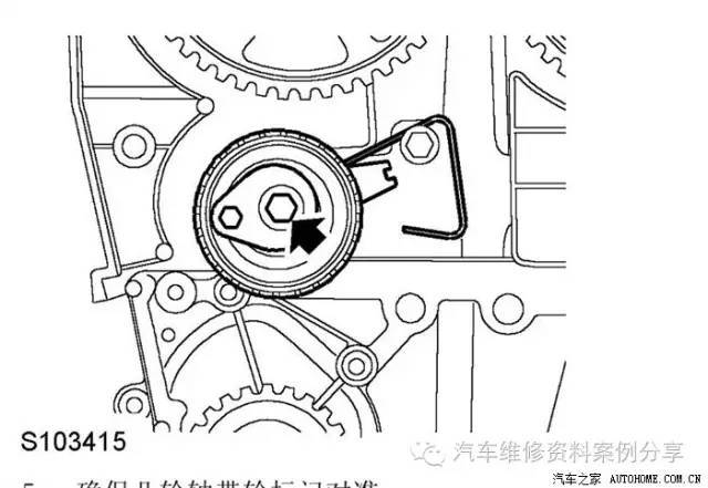 荣威550车主自己更换发动机正时皮带,可以做教材了