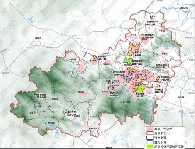 普宁市全域规划公示,未来几年,我们家乡将变成这样.