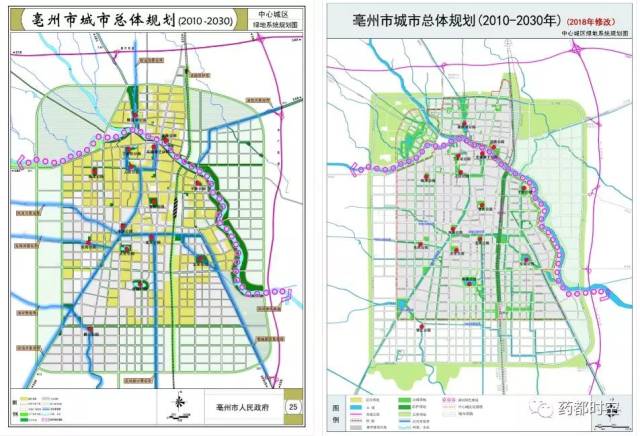 亳州市域综合交通规划图