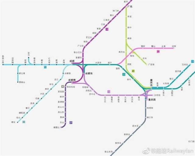 川渝地区:成雅铁路投入运营,