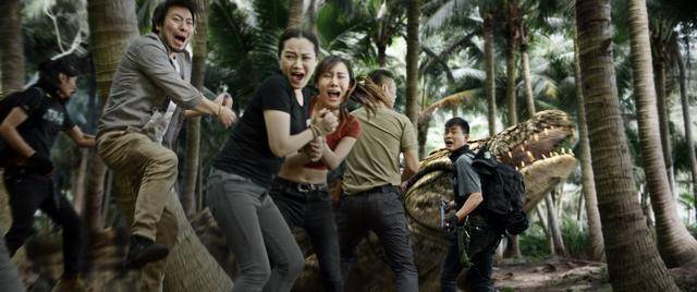 灾难巨制电影《荒岛求生3》海南杀青,孤岛斗兽