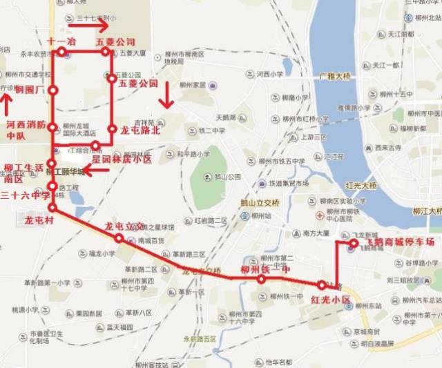 龙屯路北段通公交车啦!73路,522路,47路部分线路走向有所调整