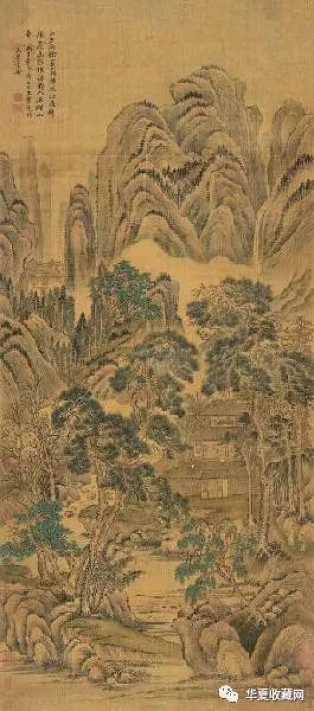 一组清人王翚的山水画作品 气息很好