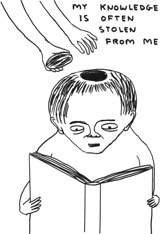 david shrigley | 横竖都很赞的冷笑话十级艺术家!