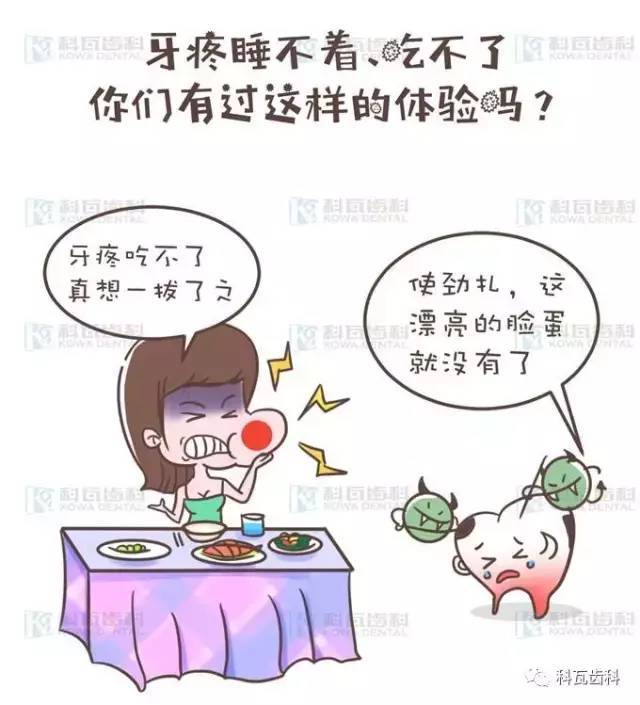 近段时间这位#拔罐治牙疼#的妹子风靡各位牙医朋友圈 (来源:科瓦齿科