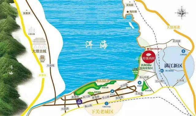 楼盘pk|大理满江片区的海景住宅你选哪家?