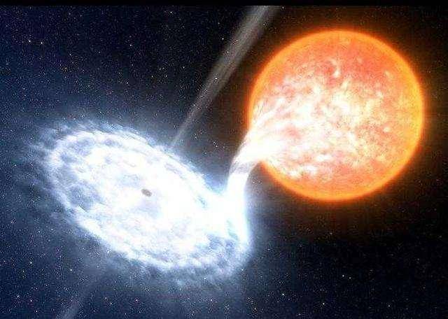 比银河系中心黑洞还大167万倍的恒星,若论质量只有其13万分之一