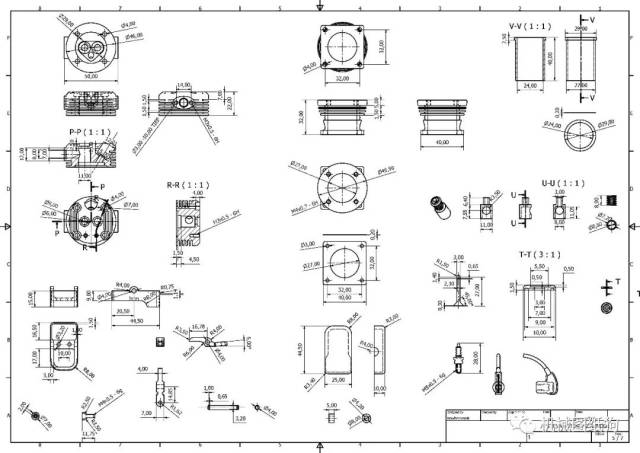 【发动机电机】详细的7缸星型发动机3d图纸 inventor设计 附平面工程