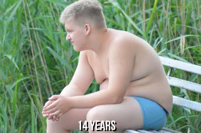 220斤胖小伙因赘肉苦恼不已,健身3年变成肌肉男,成为励志偶像!