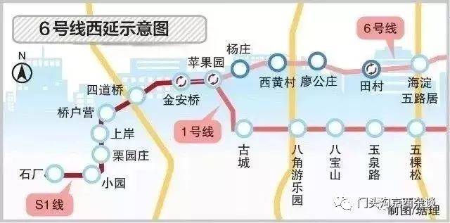 门头沟地铁西延6号线将启用刷手机二维码乘地铁