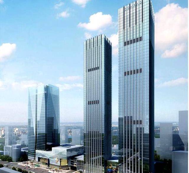 湖南新城市地标建筑,主塔高425米,成为湖南第一高楼,位于长沙