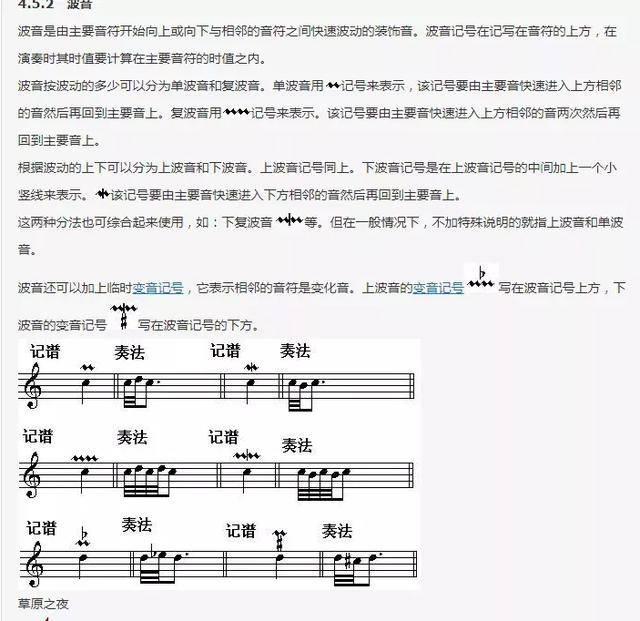 声乐教学教你读懂乐谱下篇;变音记号演奏记号反复记号换气记号等