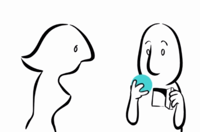 你遇见了喜欢的人,并把真心掏出来给她.