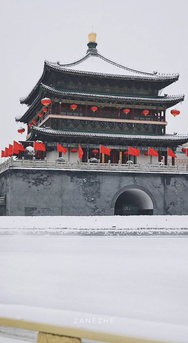 初雪大片 | 雪落西安,便是长安