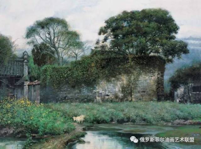 【经典油画】中国画家潘鸿海风景油画作品欣赏