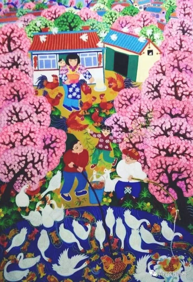 【名家推介】黑龙江省宾县农民画画家——郭丽华作品清赏