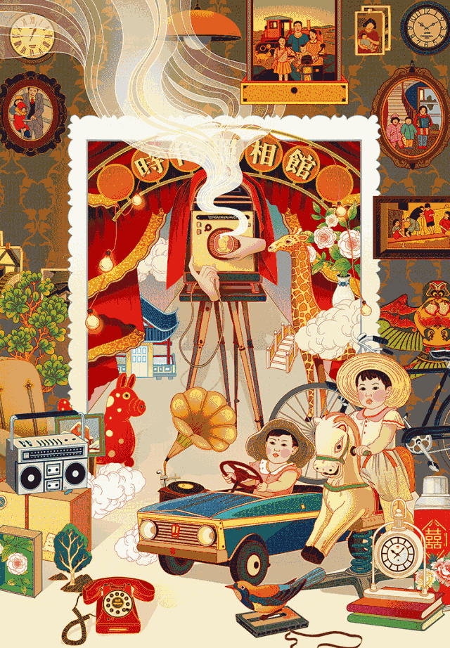 工艺品 金属器 640_922 竖版 竖屏 gif 动态图 动图