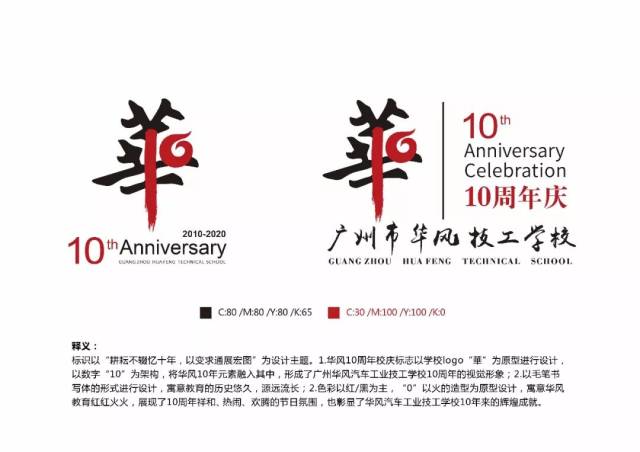 华风技校|10周年校庆logo征集网络投票开始啦!
