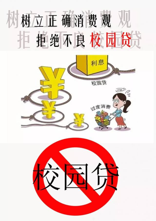 "树立理性消费观,拒绝非法校园贷"主题公益广告设计大赛,您的支持很