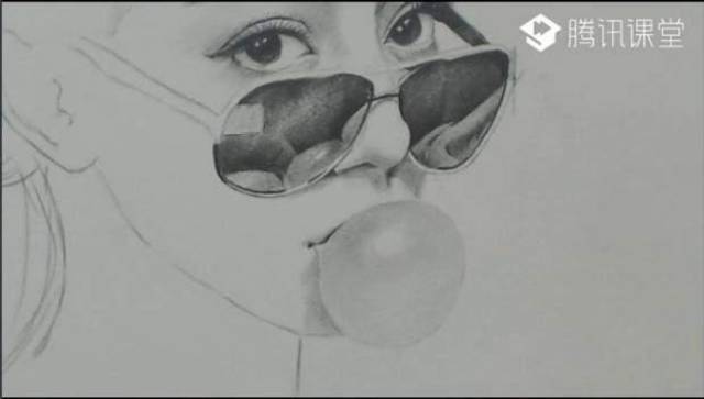 素描人物—迪丽热巴