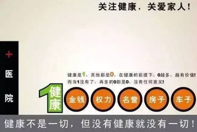 健康不是第一,而是唯一,看完改变健康观念!