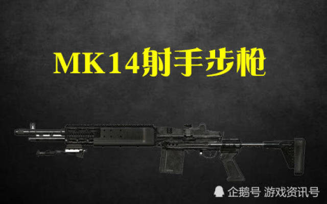 绝地求生:最强射手步枪排行,mk14宝座被夺,它重返第一